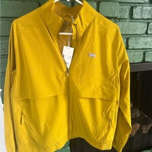 FIGS Yellow Sydney Performance Zip-Up Jacket